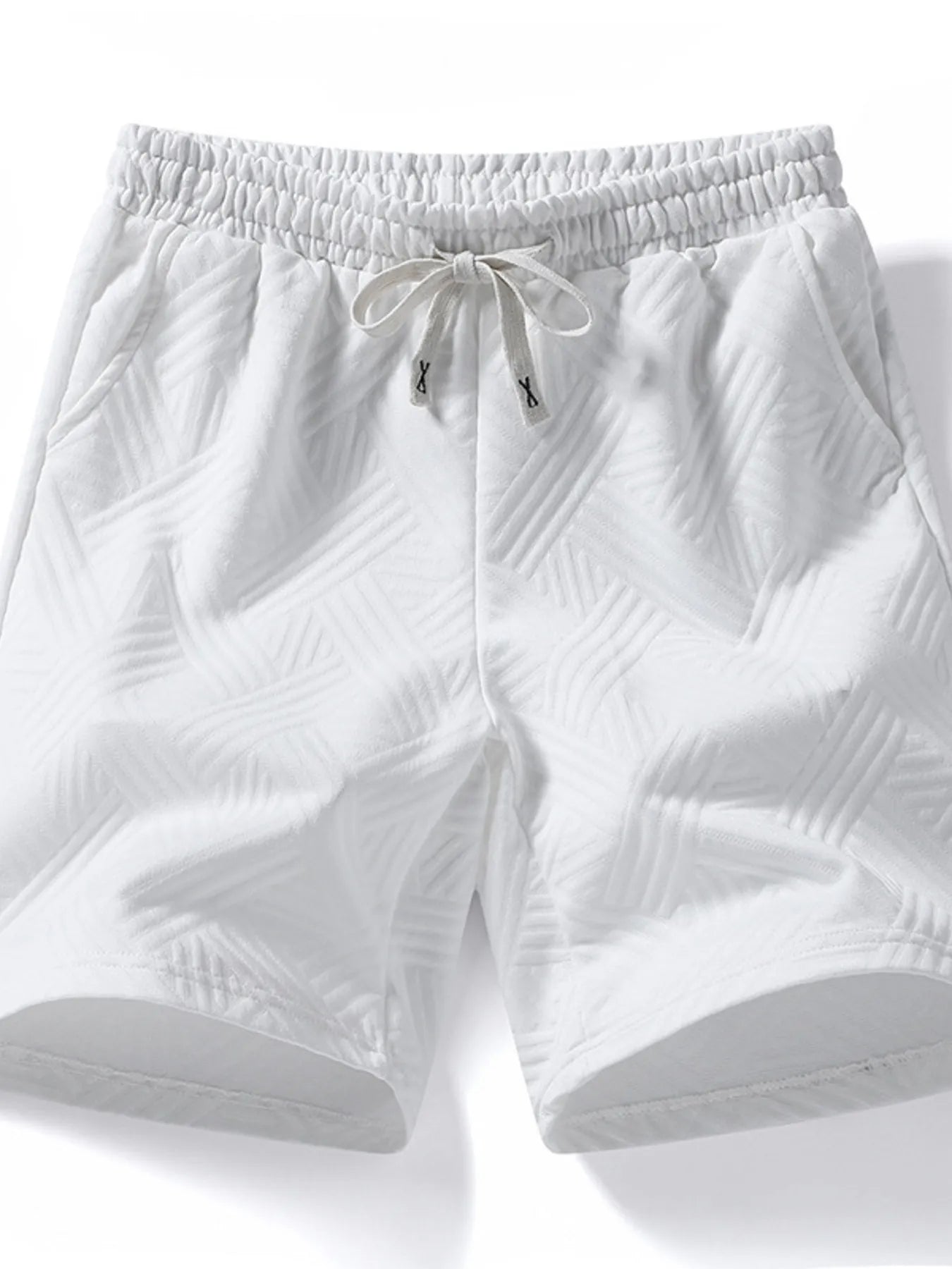 Men's Full Size Drawstring Pocketed Shorts Plus Size
