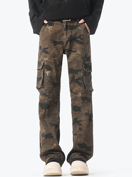 Men's Camouflage Cargo Jeans