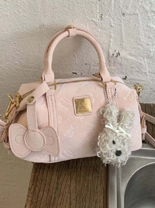 Bow Decor Crossbody Bag