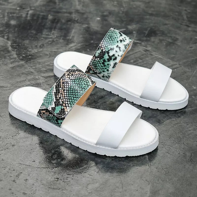 Open Toe Flats Sandals