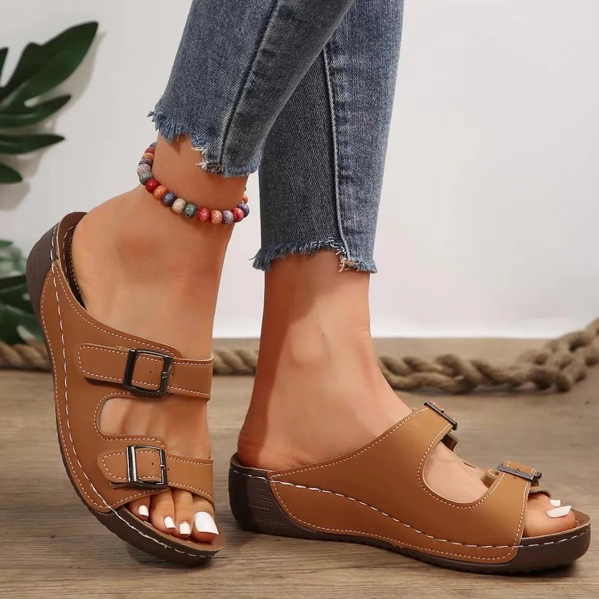 Open Toe Platform Sandals