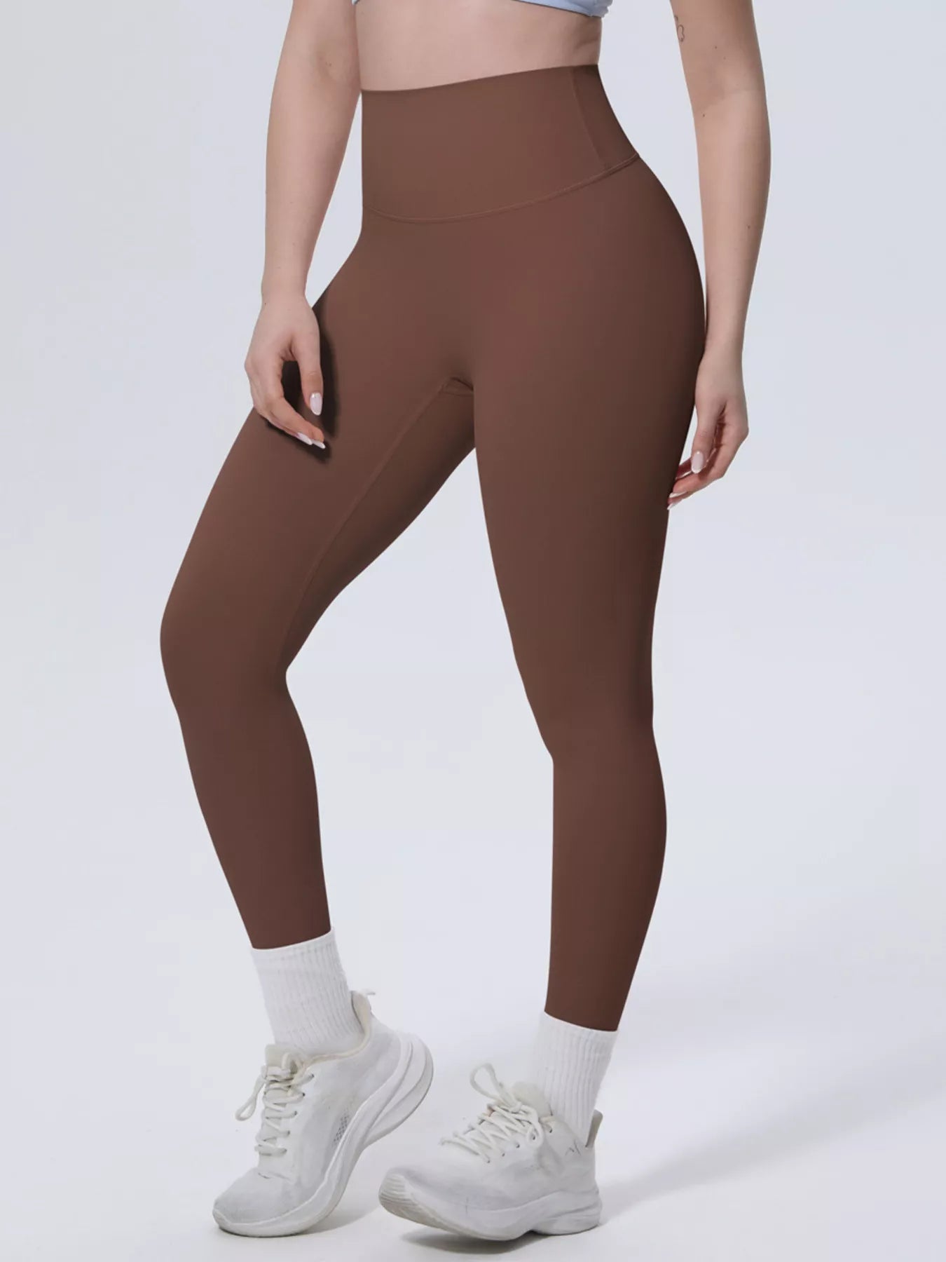 High-Waisted Seamless Active Leggings