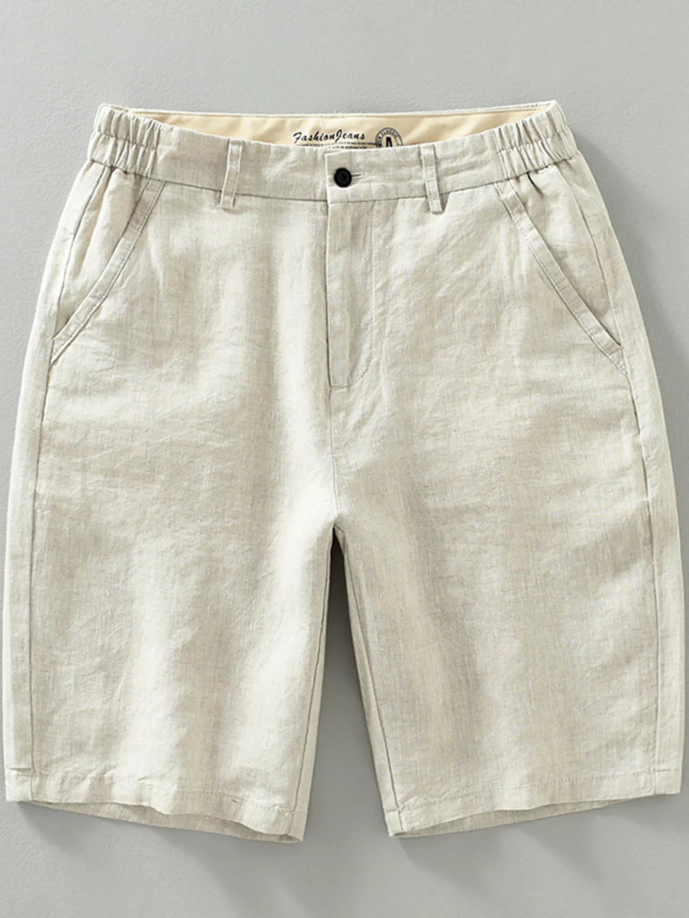 Men's Plus Size Casual Pocketed Shorts