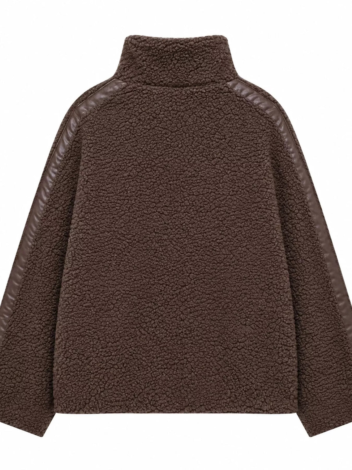 Sherpa Zip-Up Outerwear