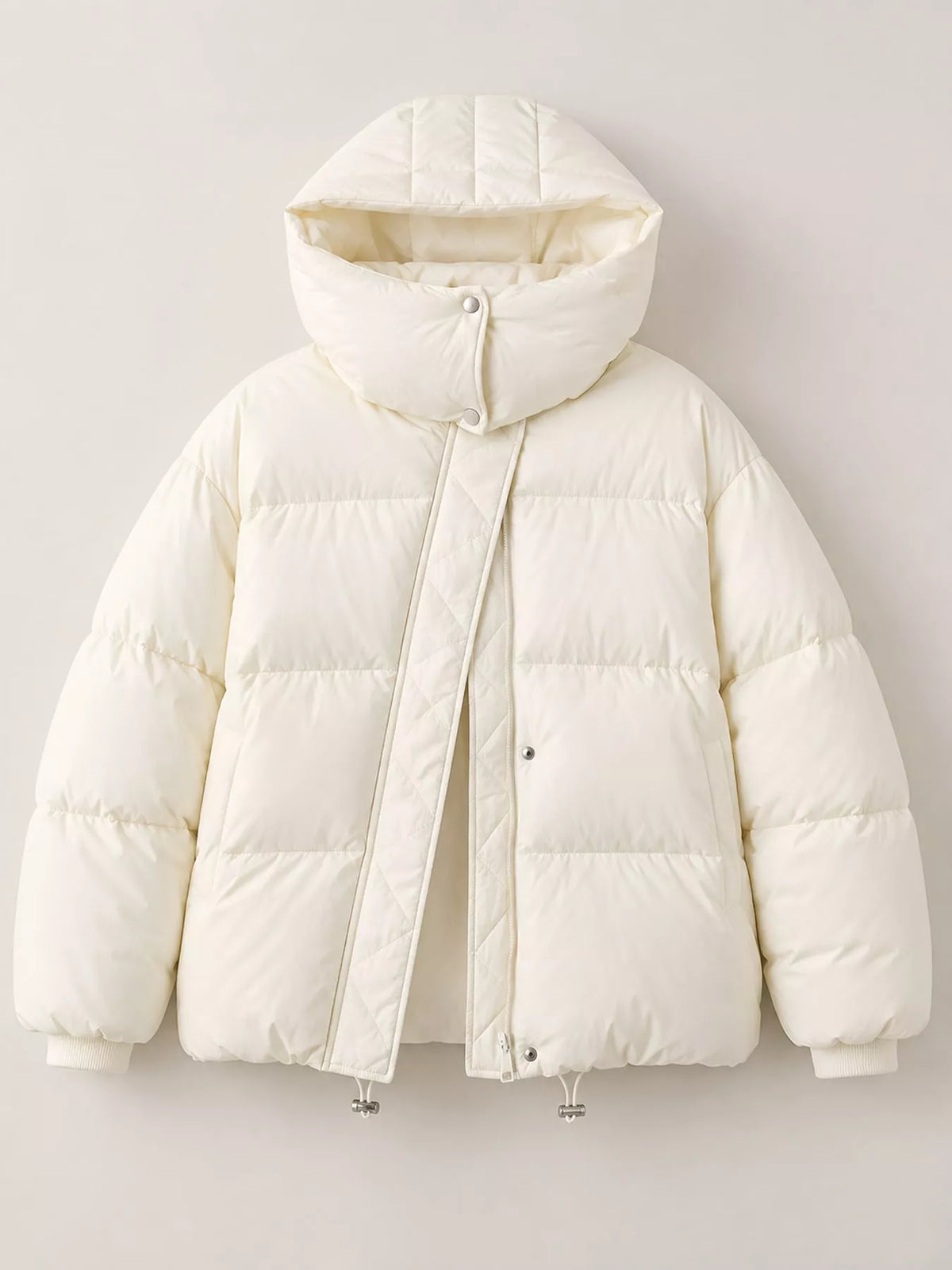 Quilted Hooded Puffer Jacket