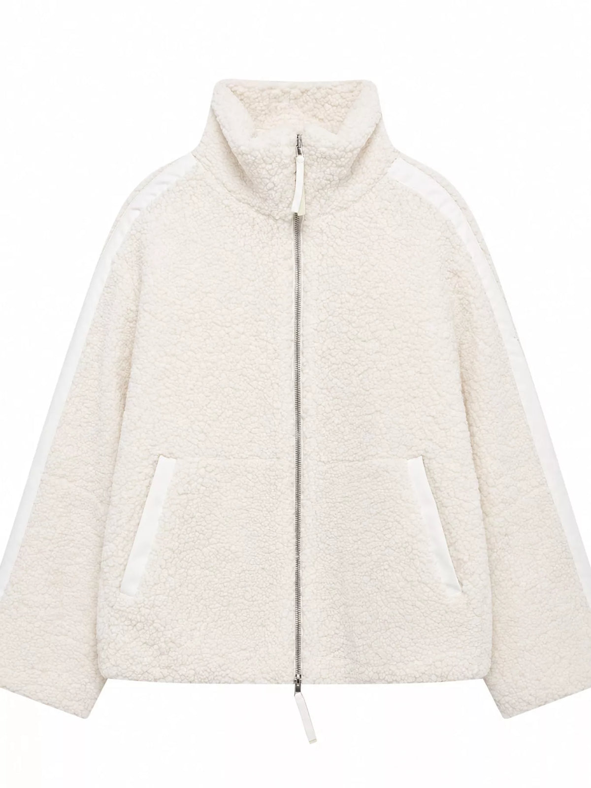 Sherpa Zip-Up Outerwear