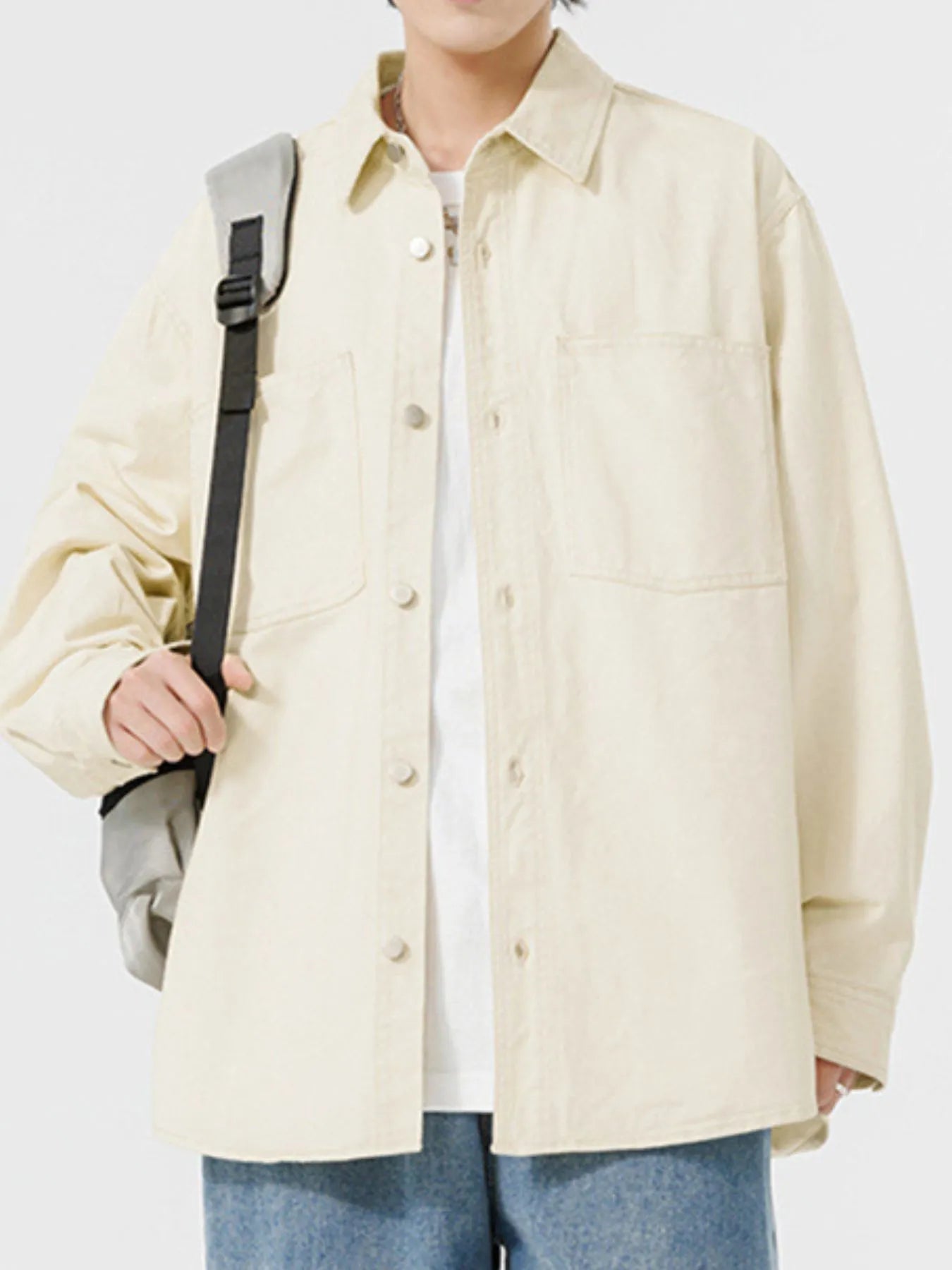 Men's Button Up Long Sleeve Shirt