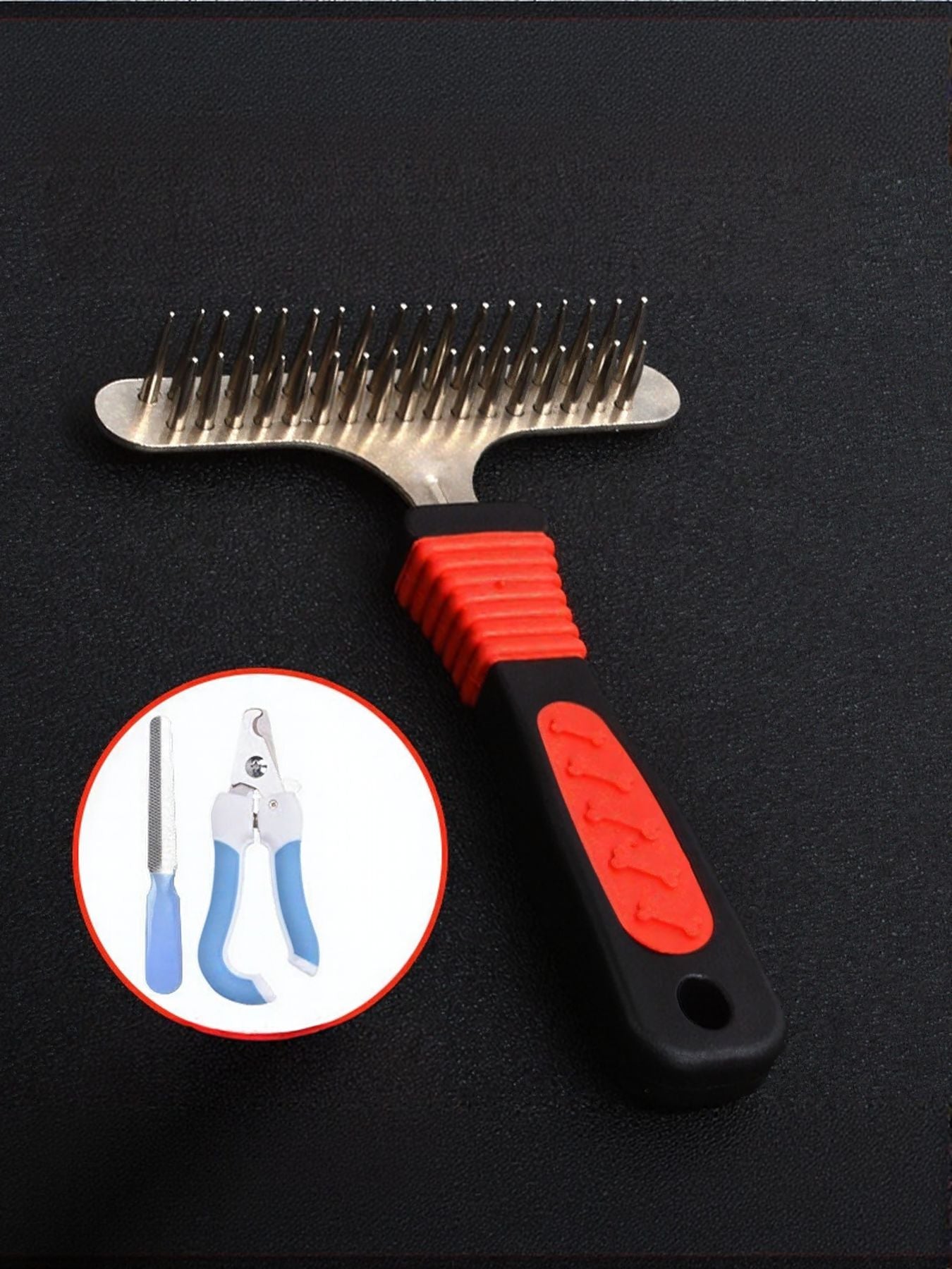 Portable Pet Hair Remover Comb