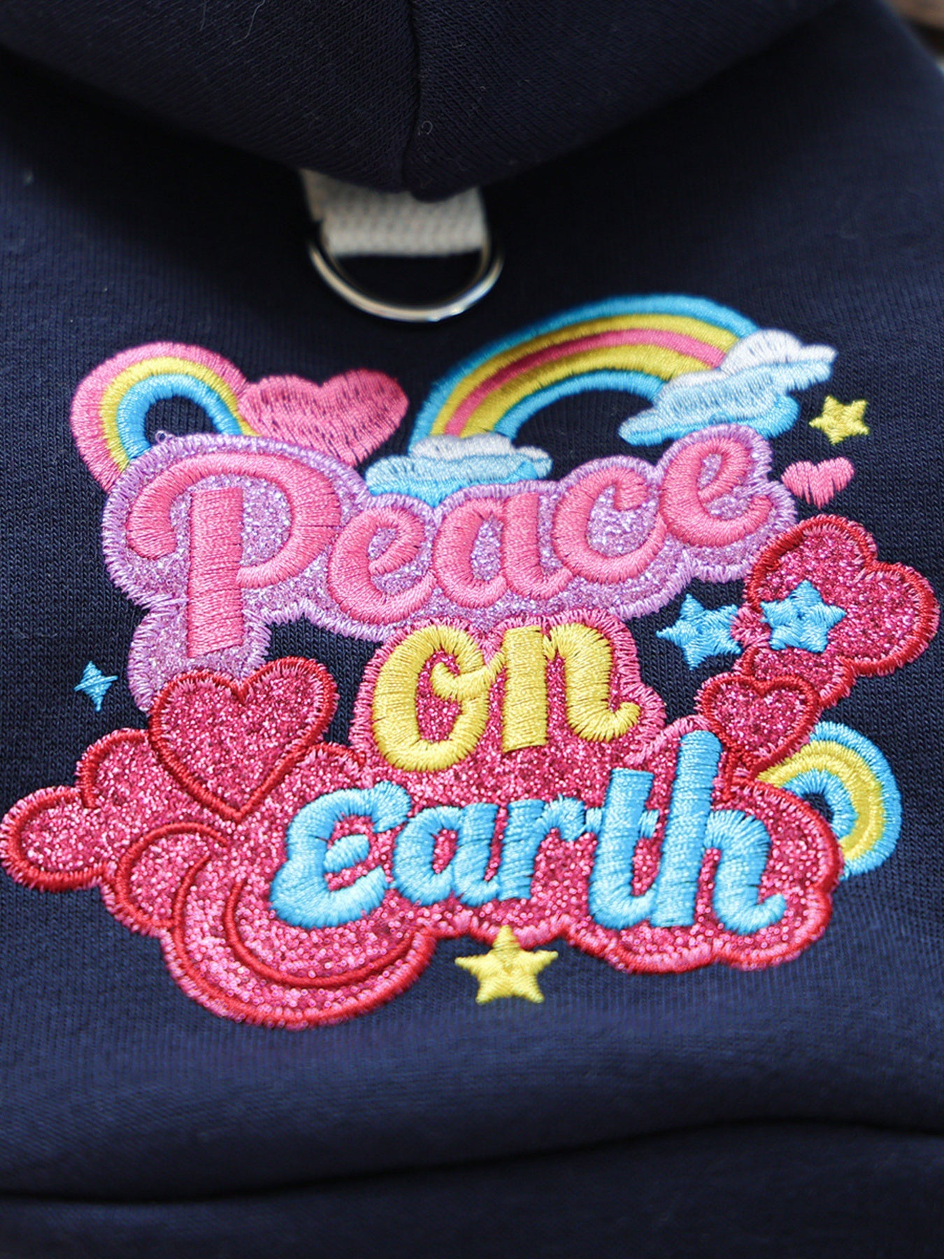 Embroidered Pet Hoodie