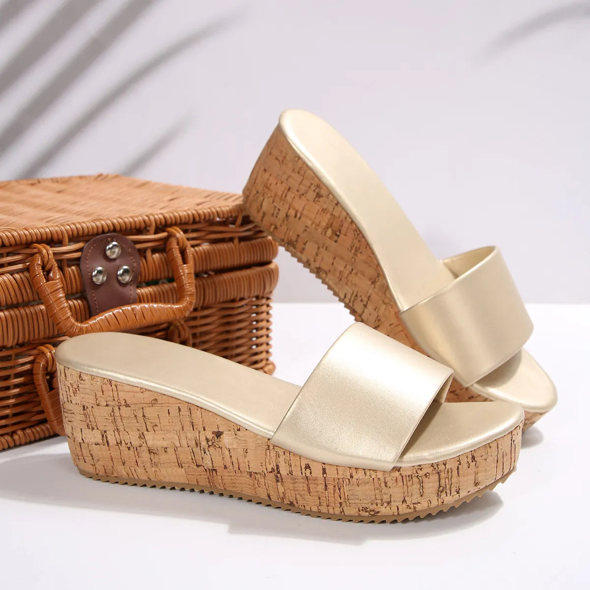 Open Toe Wedge Sandals