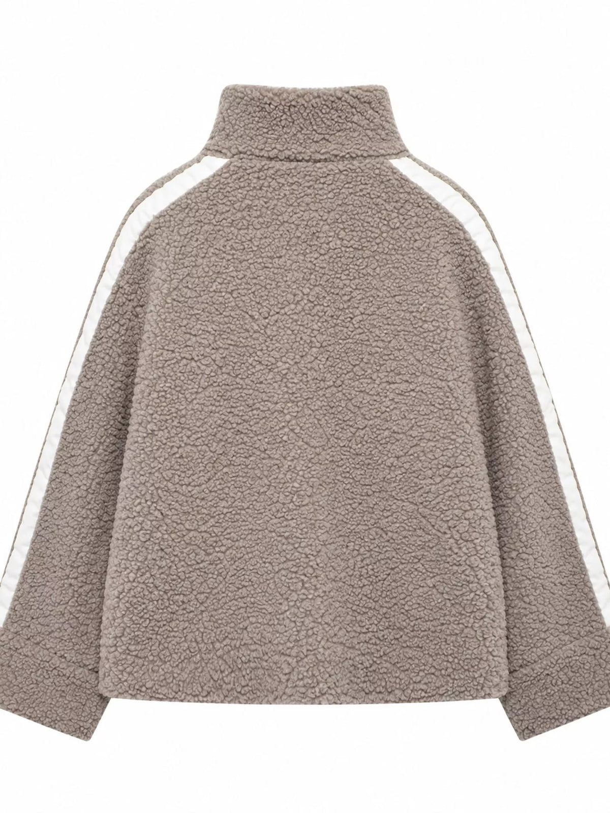 Sherpa Zip-Up Outerwear