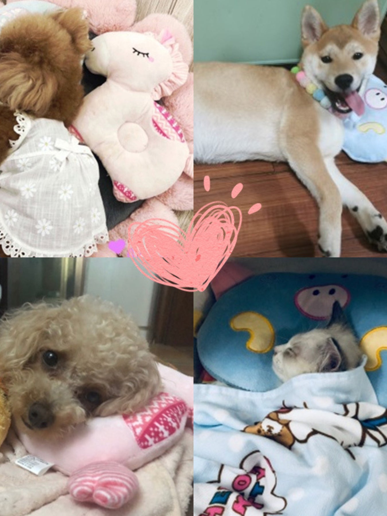 Animal Shaped Head Protection Plush Pillow