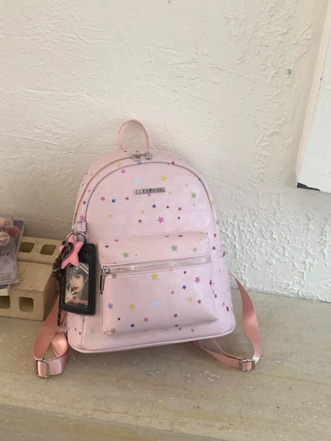 Star Pattern Backpack Bag