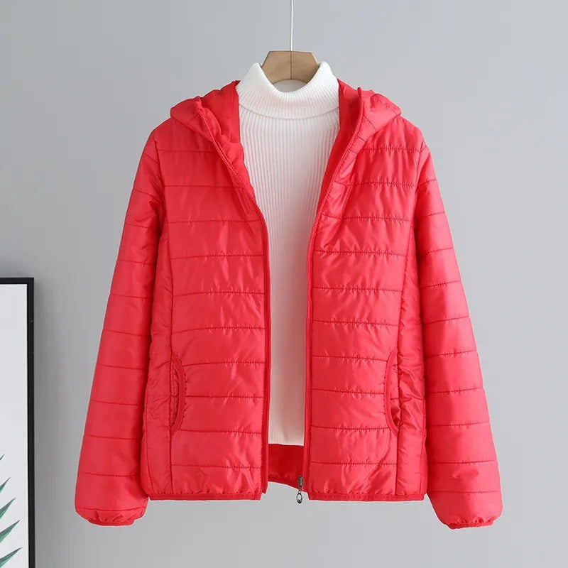 Women’s Fashionable Versatile Slimming Cotton-Padded Jacket