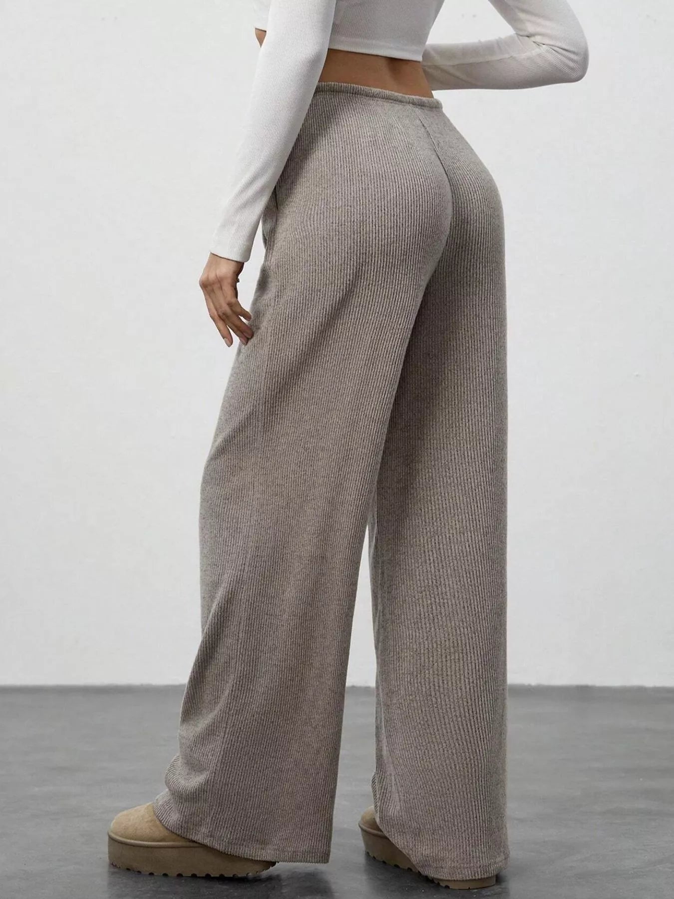 Relaxed Fit Drawstring Pants