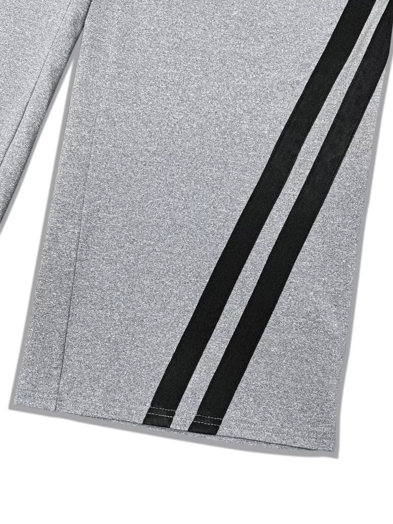 Plus Size Striped Contrast Wide Leg Pants