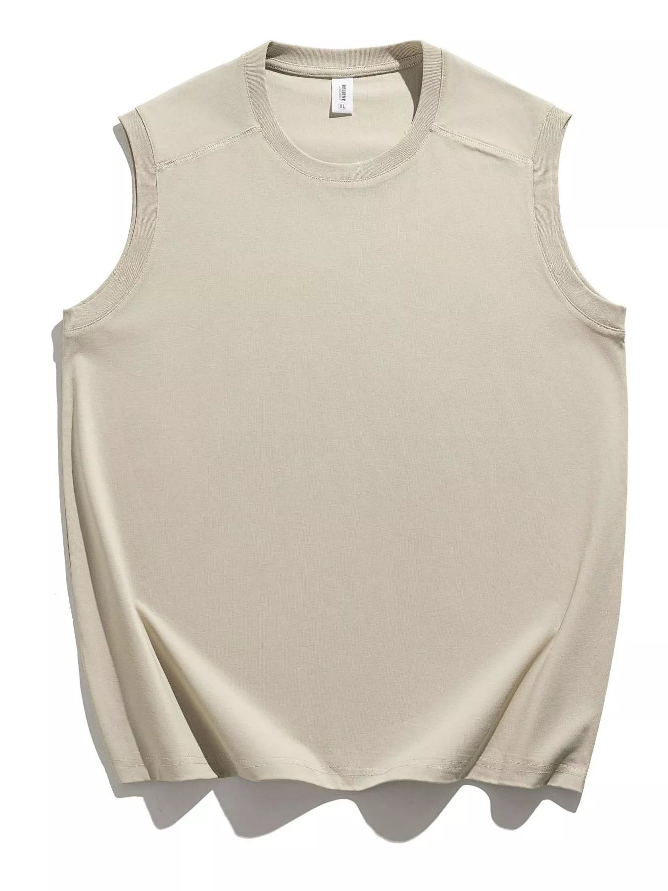 Men's Plus Size Round Neck Tank