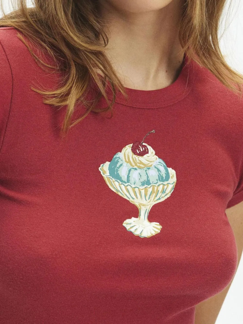 Graphic Round Neck Short Sleeve T-Shirt