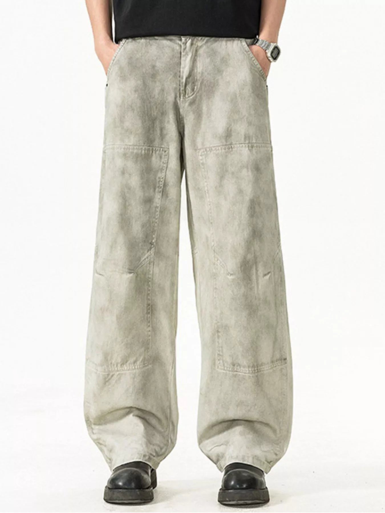 Men's Plus Size Loose Fit Casual Pants