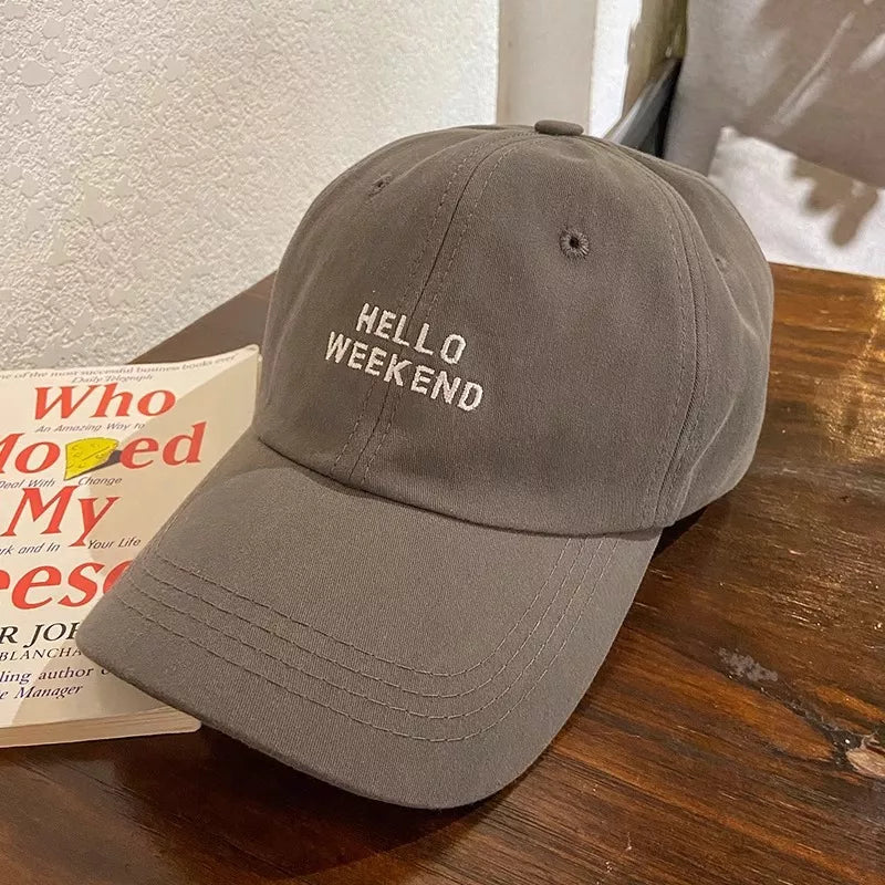 Casual Embroidered Baseball Cap