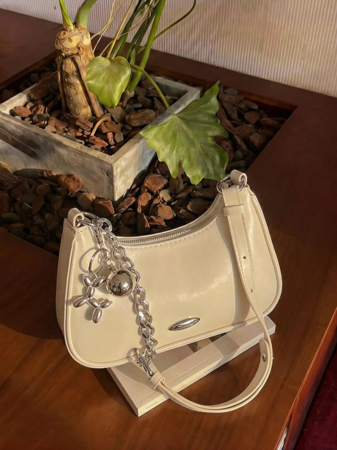PU Leather Shoulder Bag