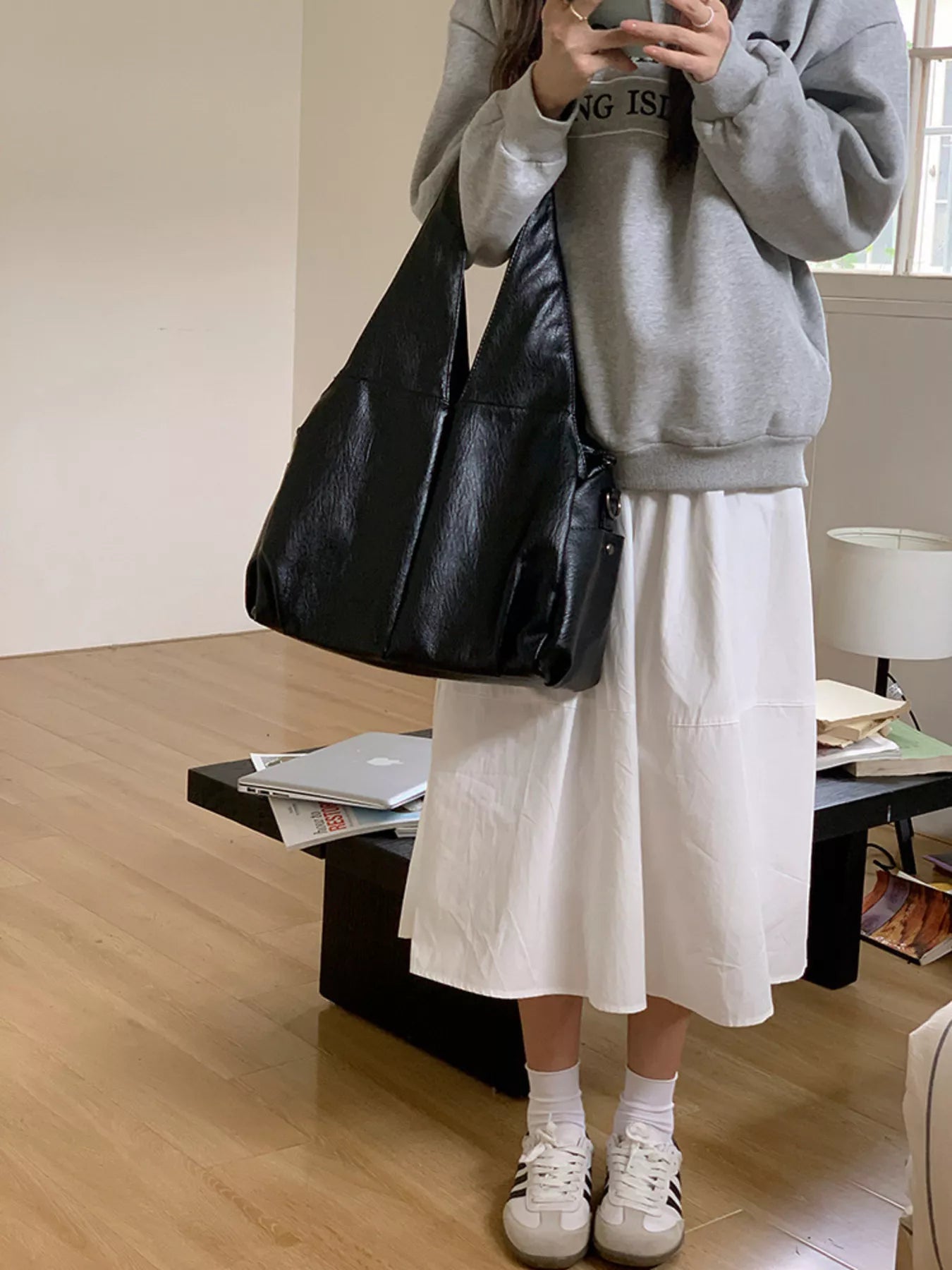 PU Leather Tote Bag