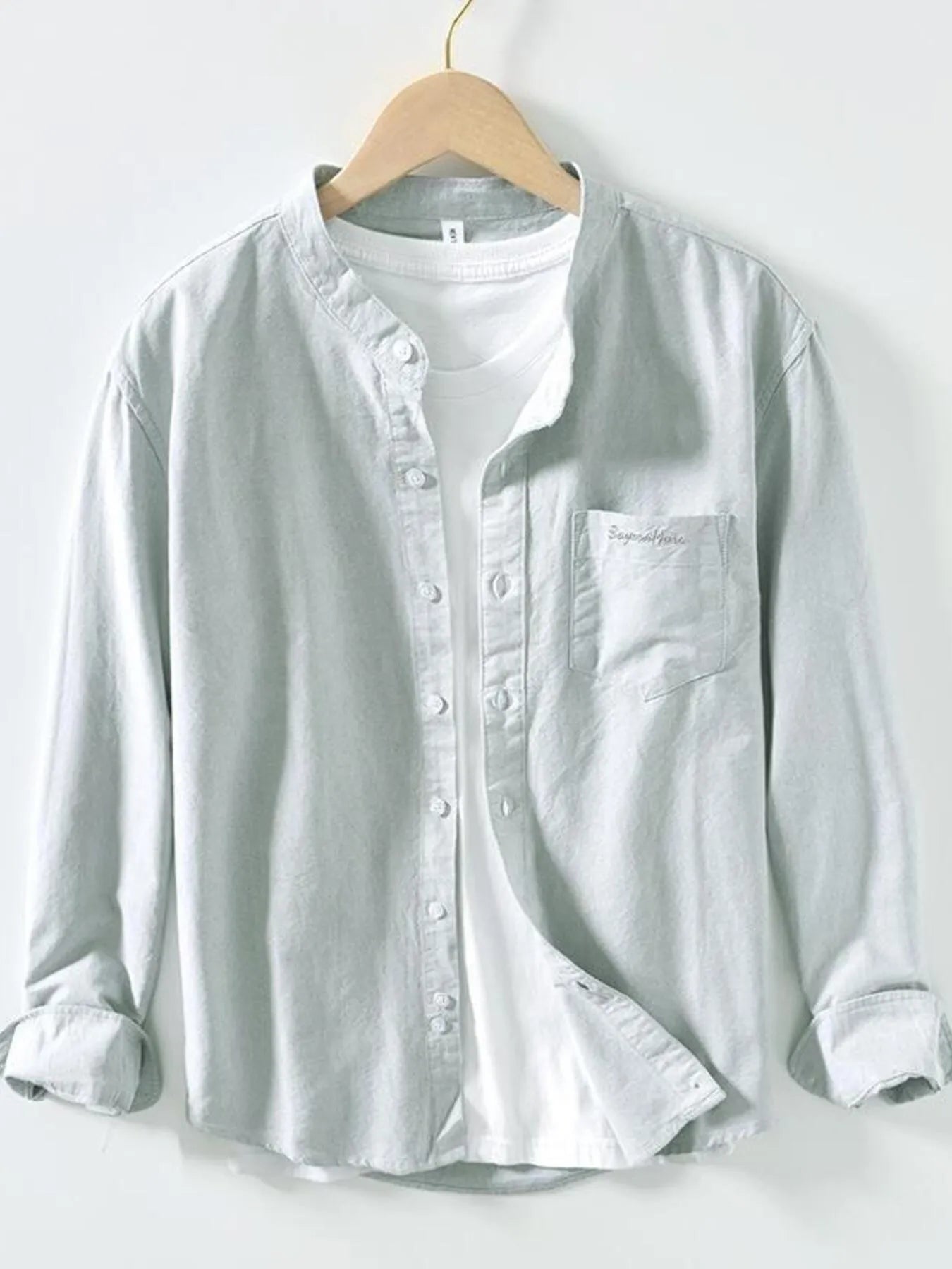 Men's Button Up Long Sleeve Shirt