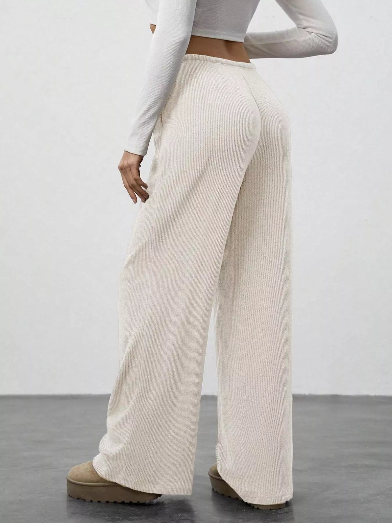 Relaxed Fit Drawstring Pants
