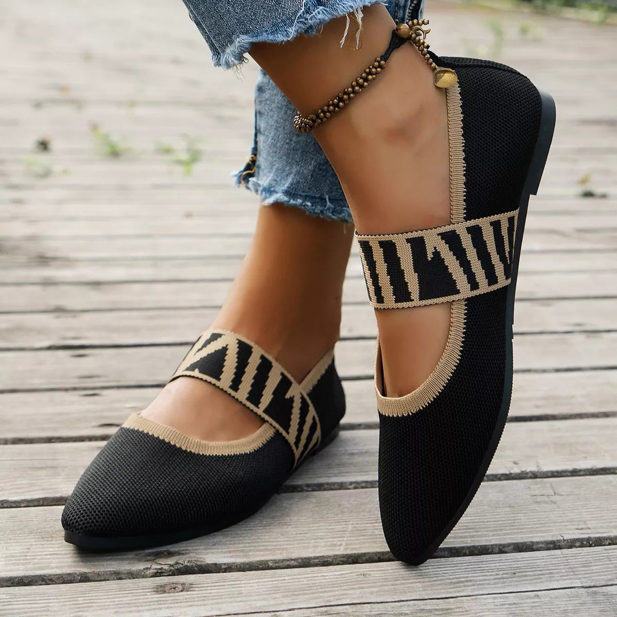 Point Toe Slip-Ons