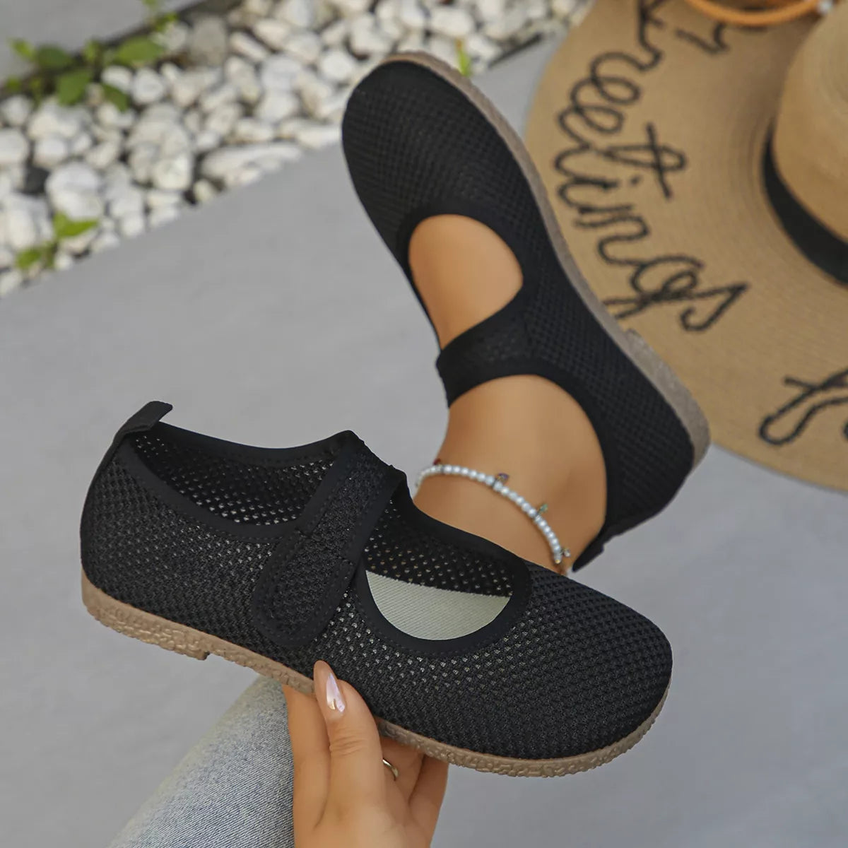 Round Toe Slip-Ons