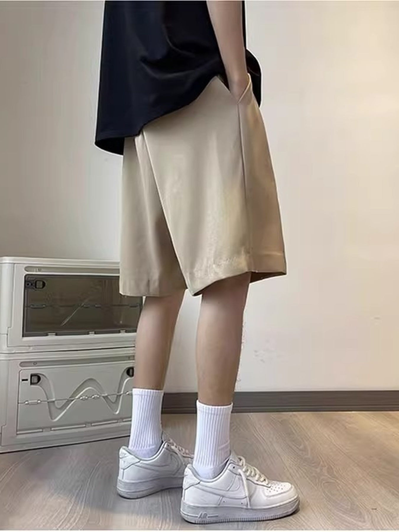 Men's Full Size Loose-Fit Casual Shorts Plus Size