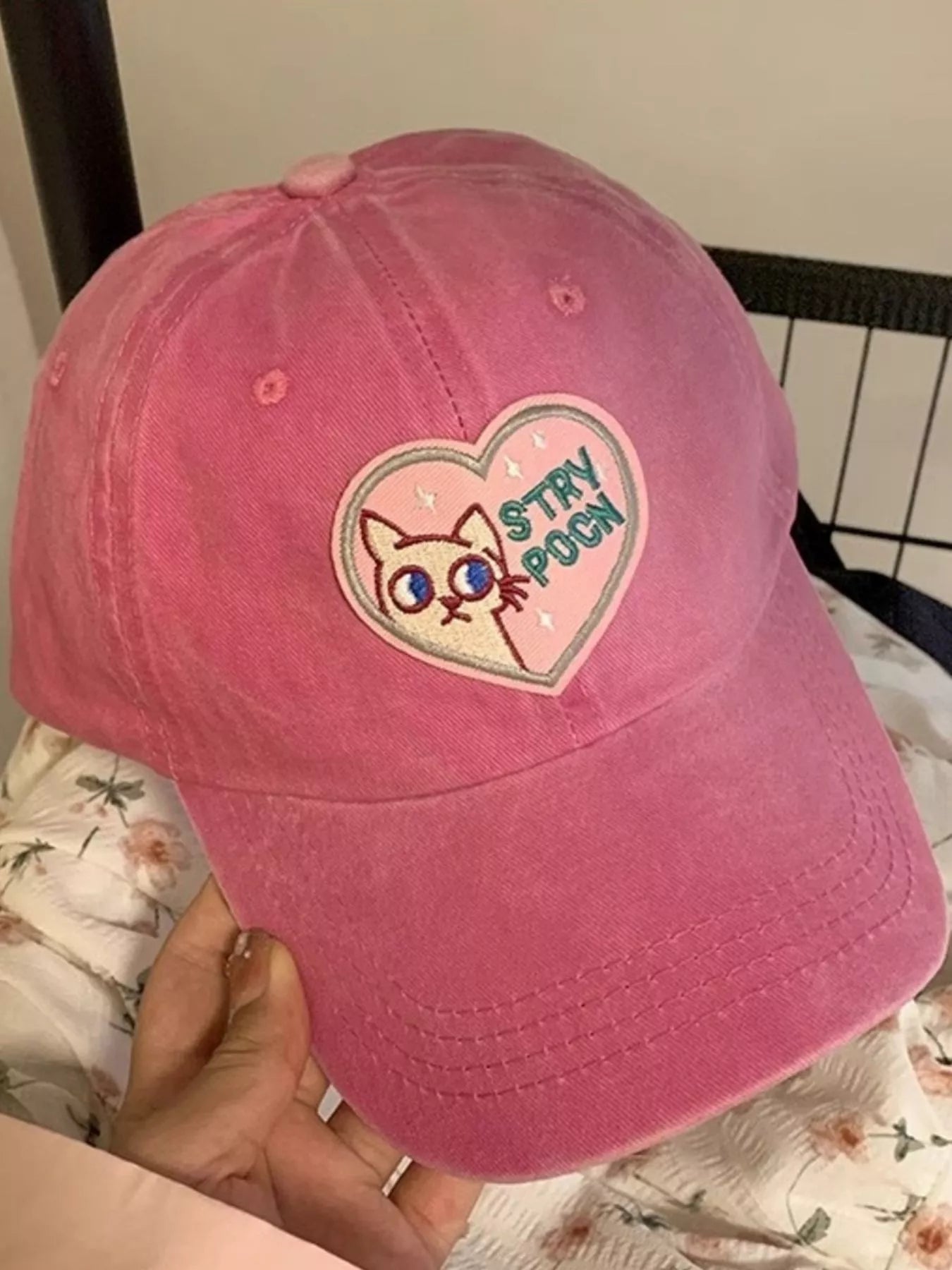 Heart Cat Baseball Cap