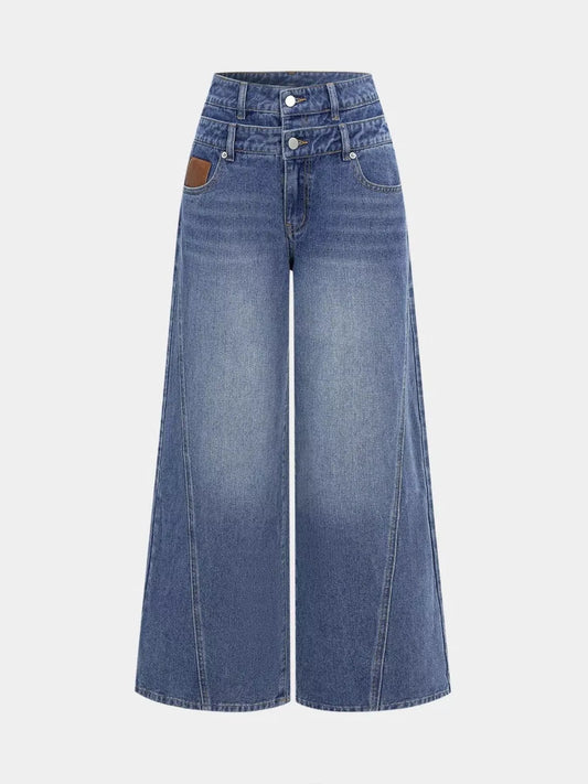 High Waist Wide Leg Jeans