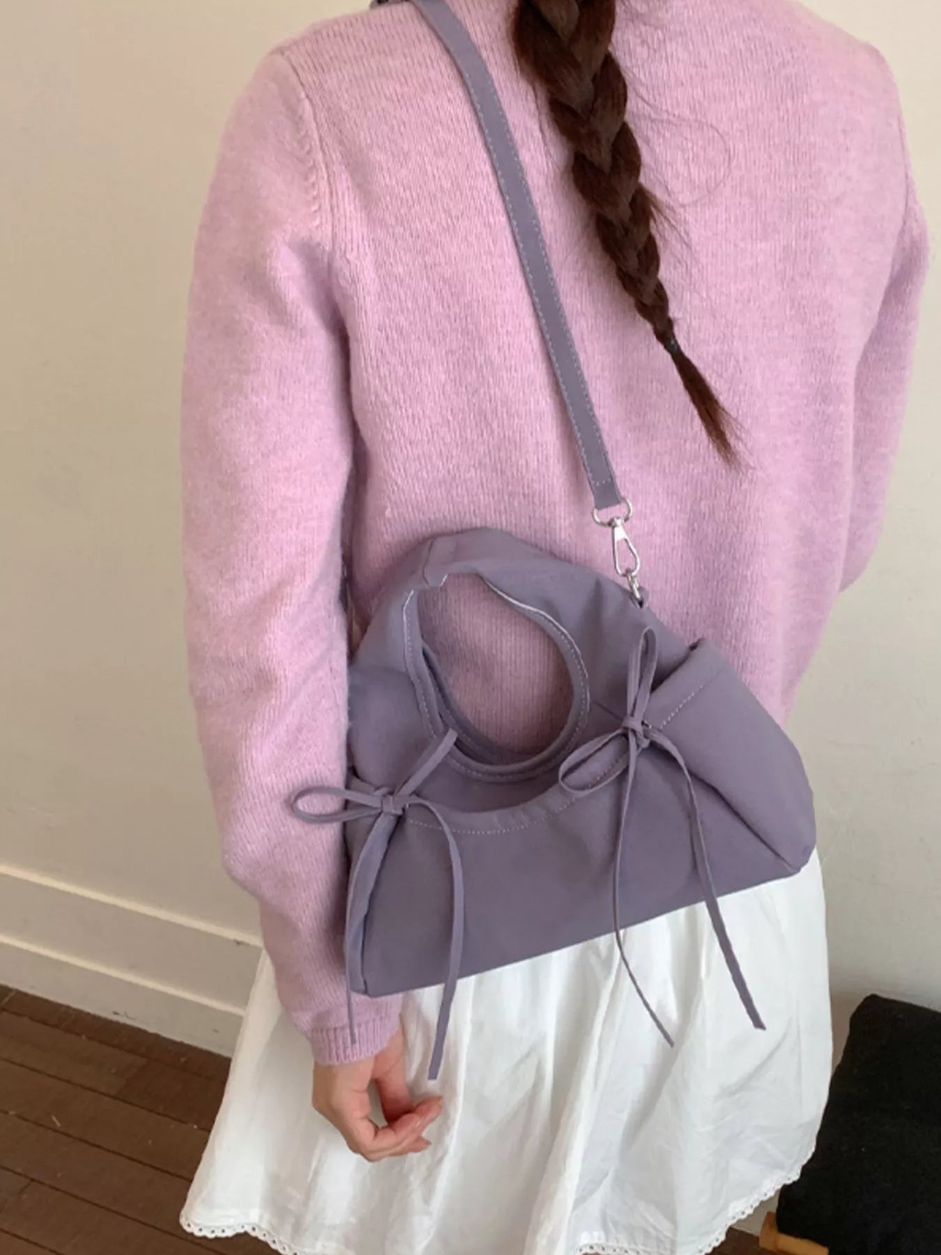 Bow Detail Crossbody Bag