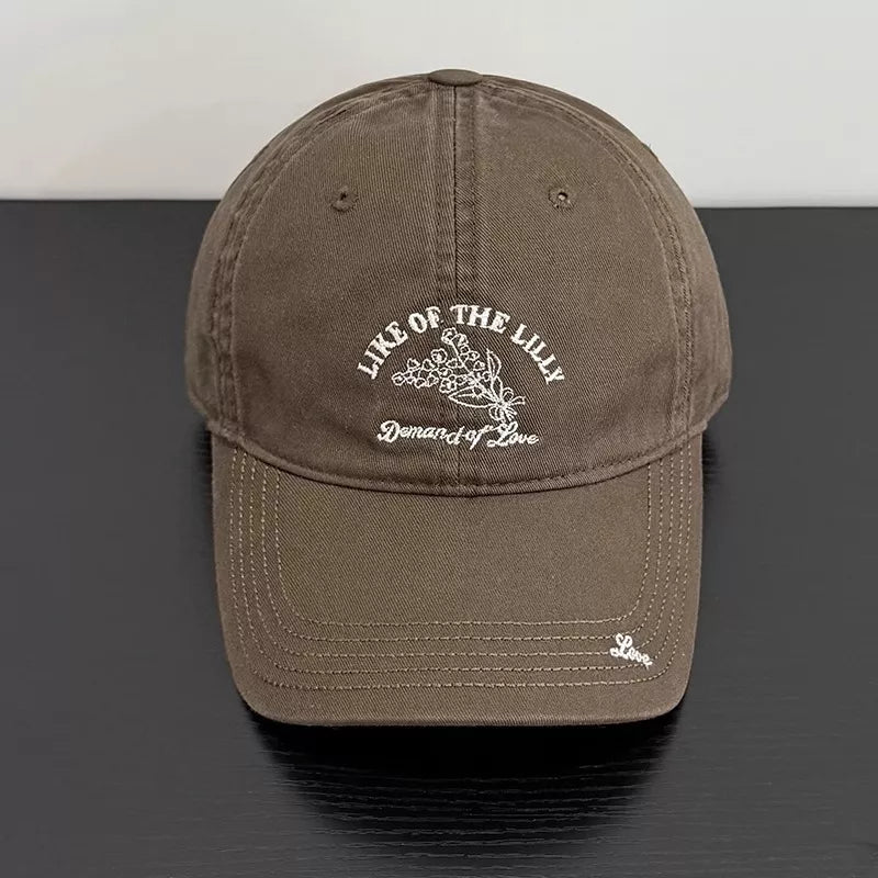 Embroidered Cotton Baseball Cap