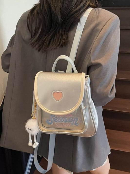 Heart Letter Backpack Bag
