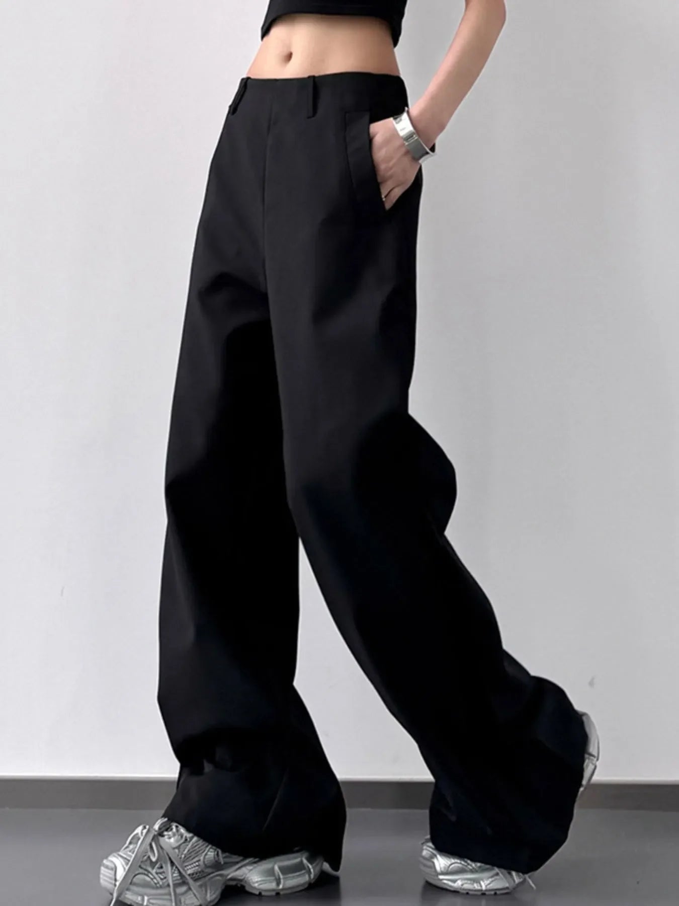 Wide Leg High Waist Pants