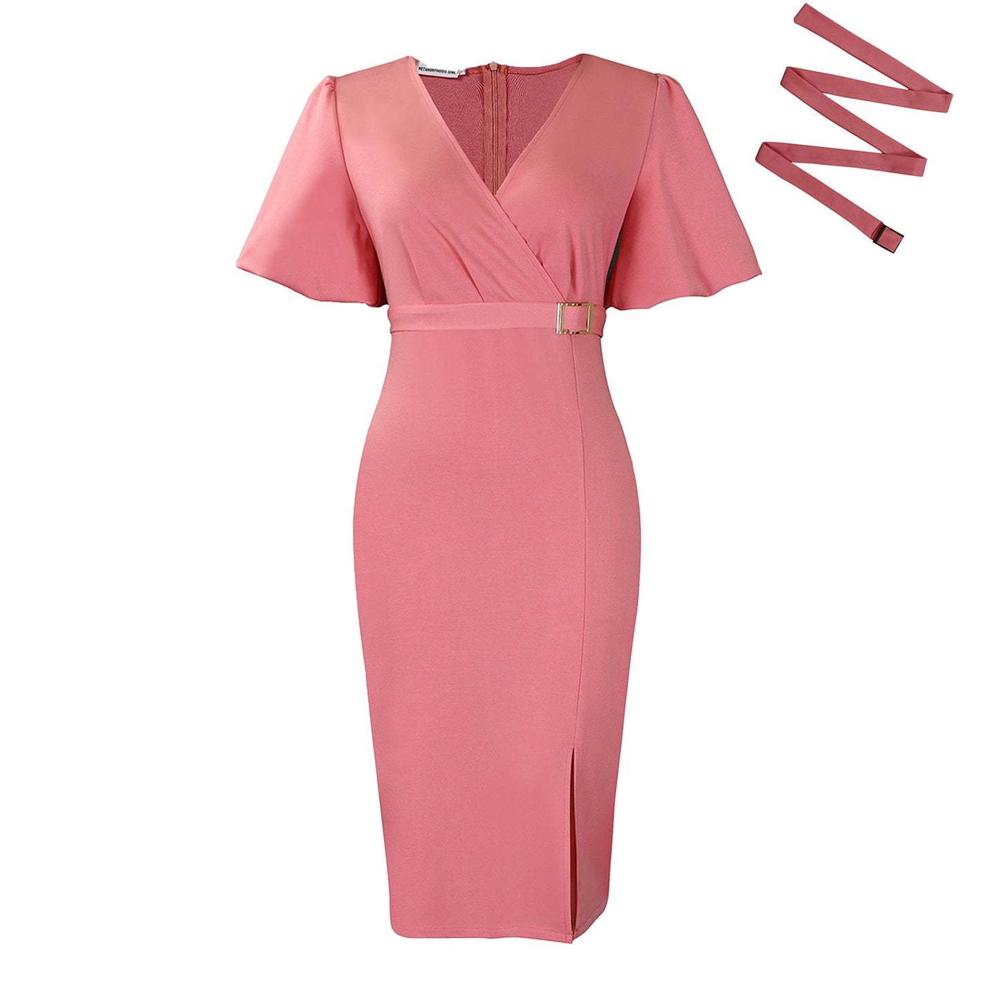 Waist-tight Split Hip-wrapped African Dress