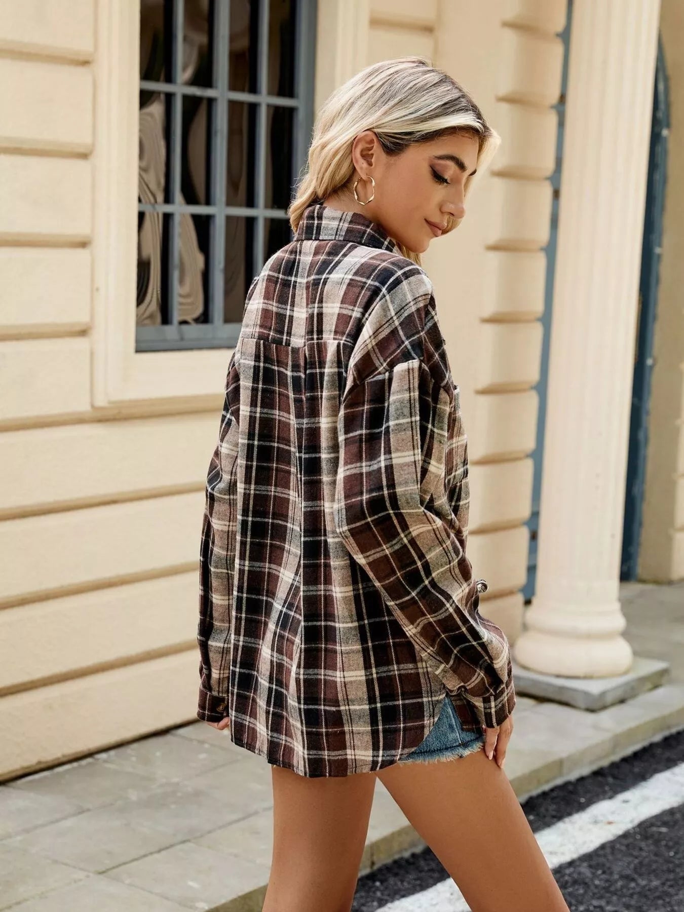 Plaid Button Up Shirt