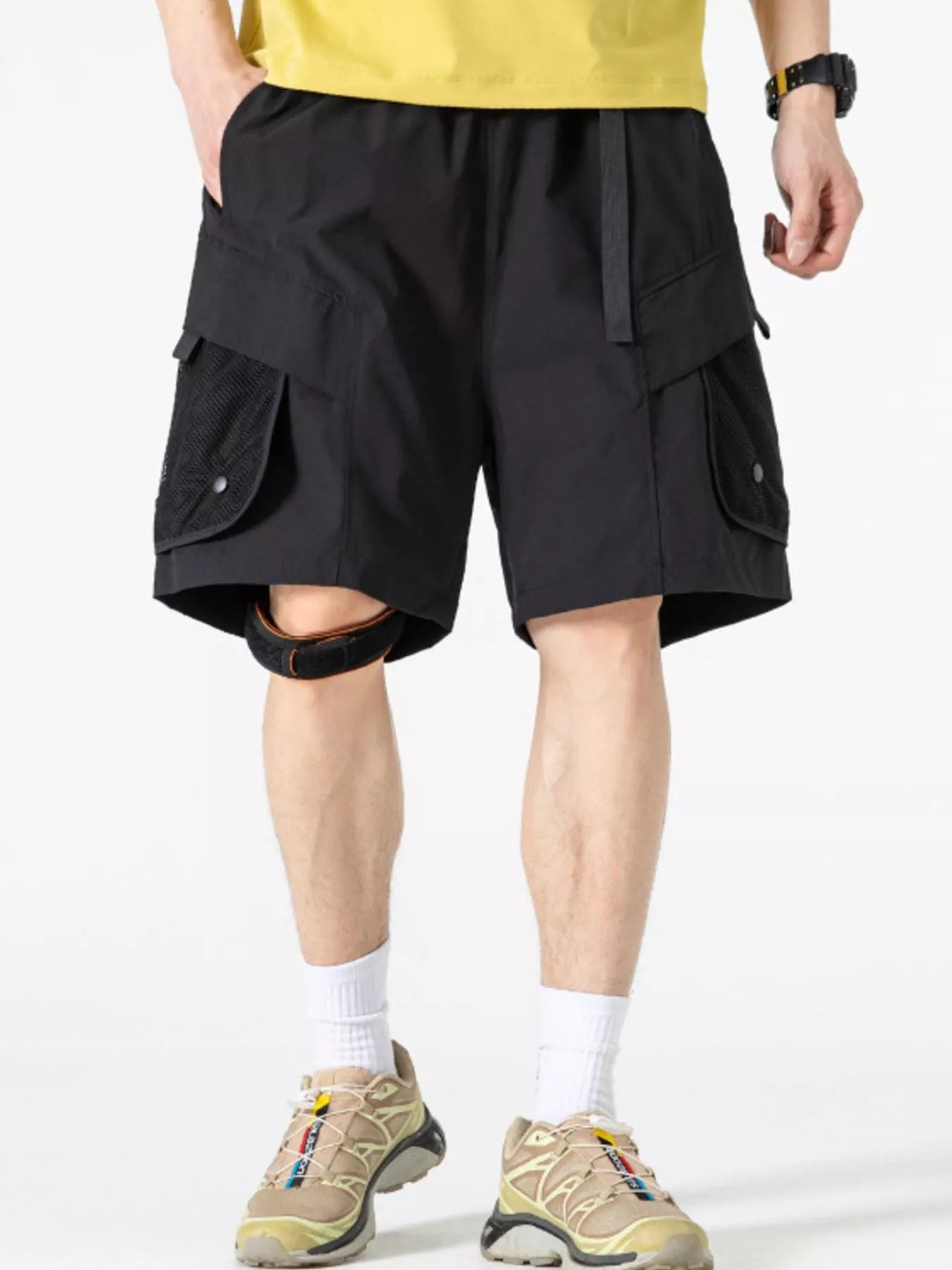 Men's Multi-Pocket Quick-Dry Cargo Shorts
