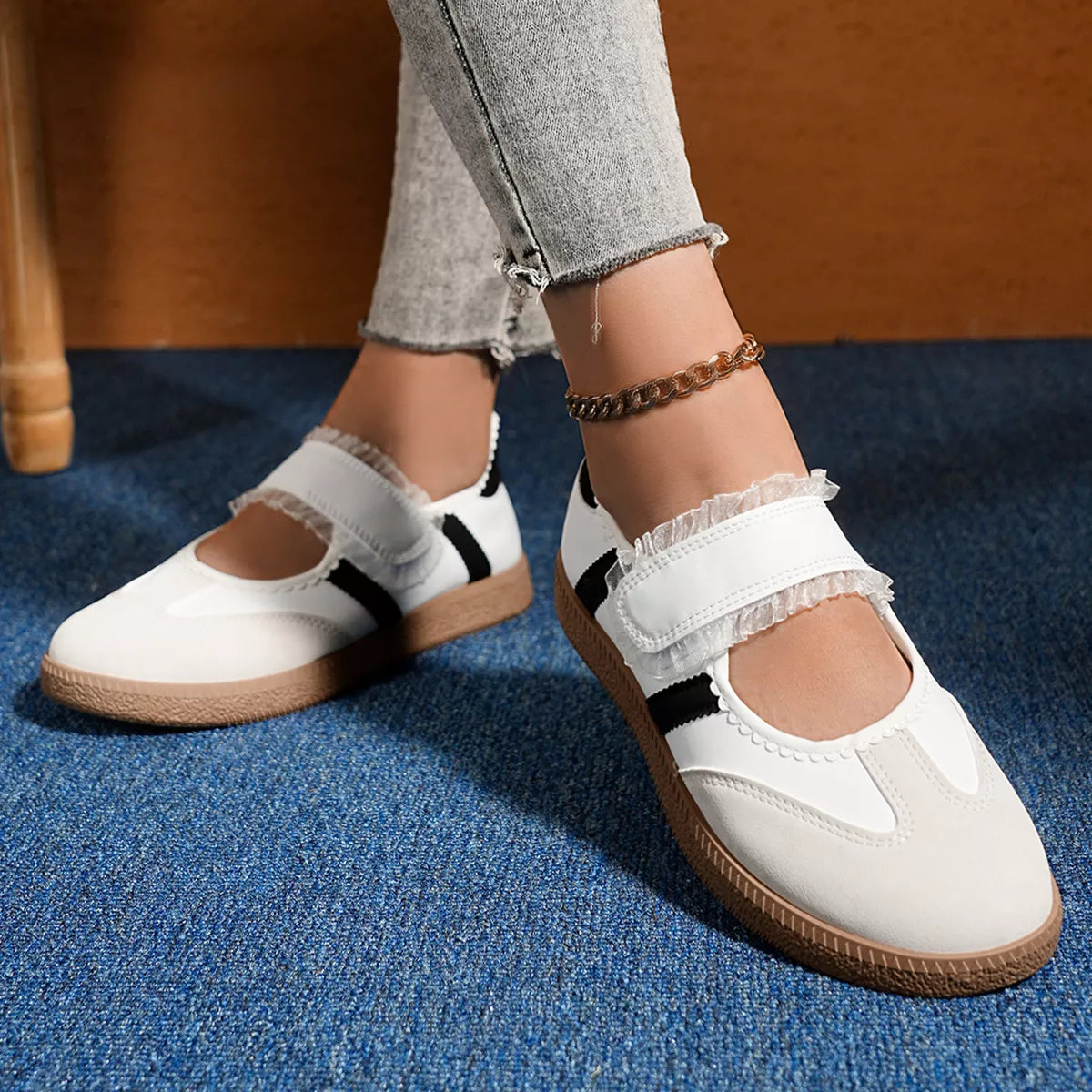 Round Toe Slip-Ons