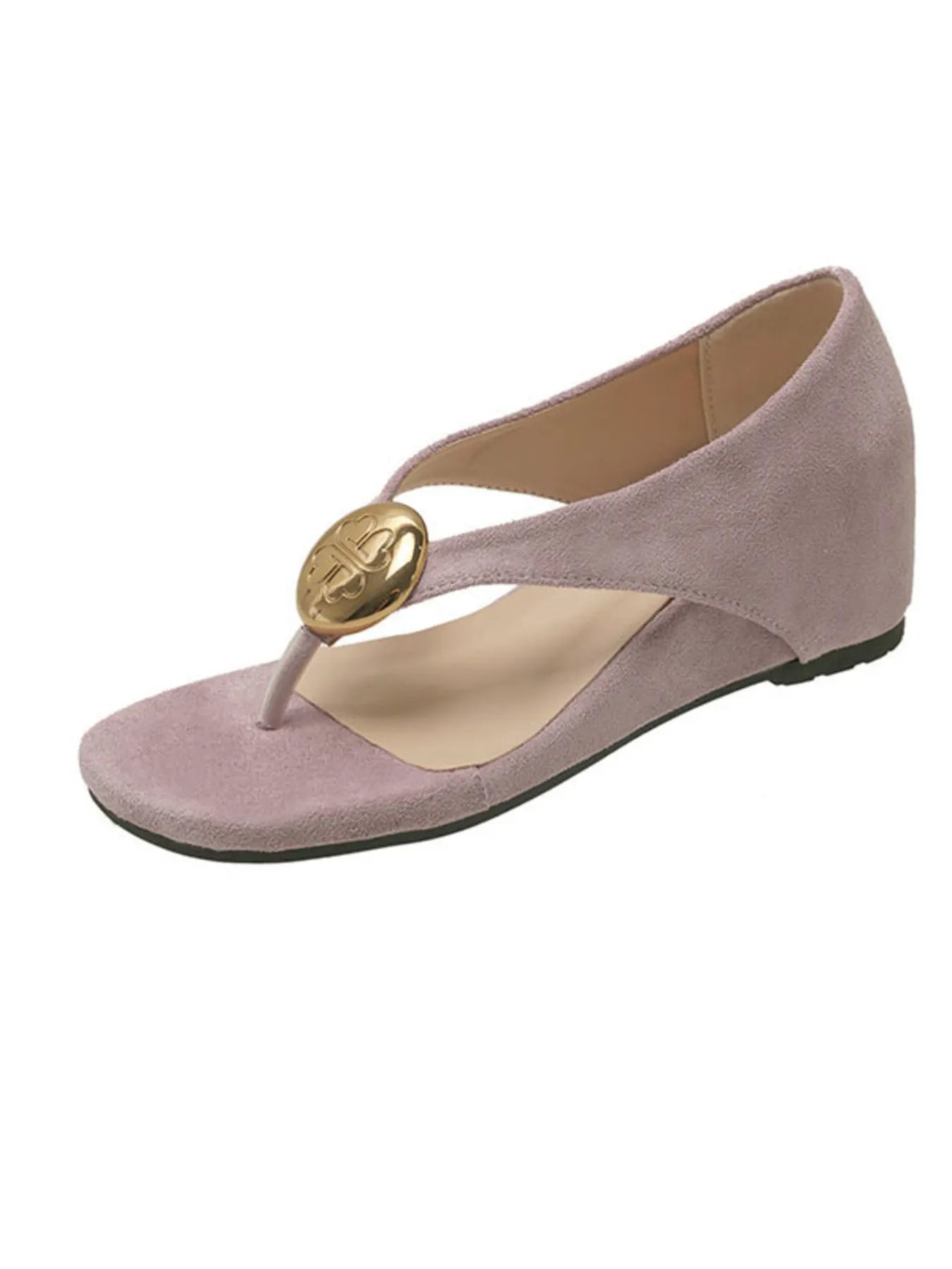 Toe Post Wedge Sandals