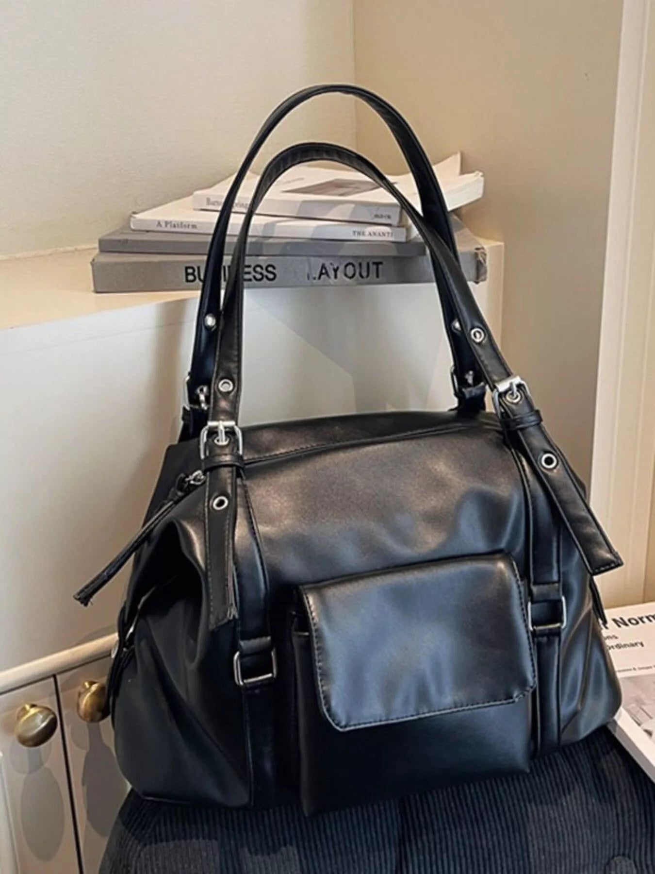 Multiple Pockets Handbag