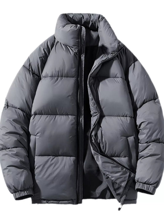 Men's Full Size Padded Winter Warm Puffer Jacket Plus Size