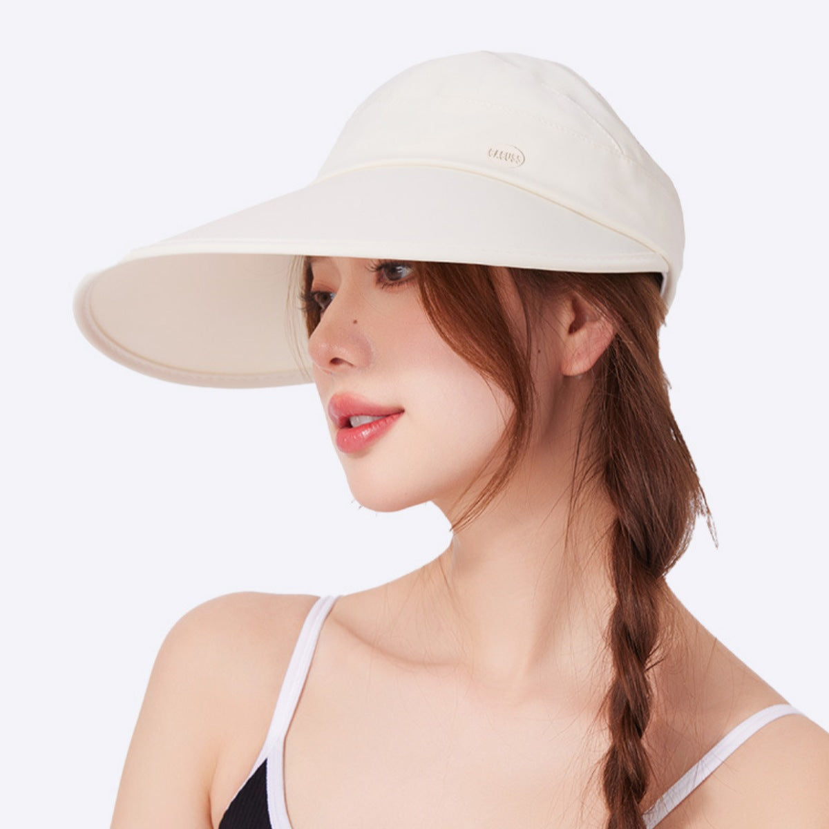 Wide Brim Sun Visor Hat