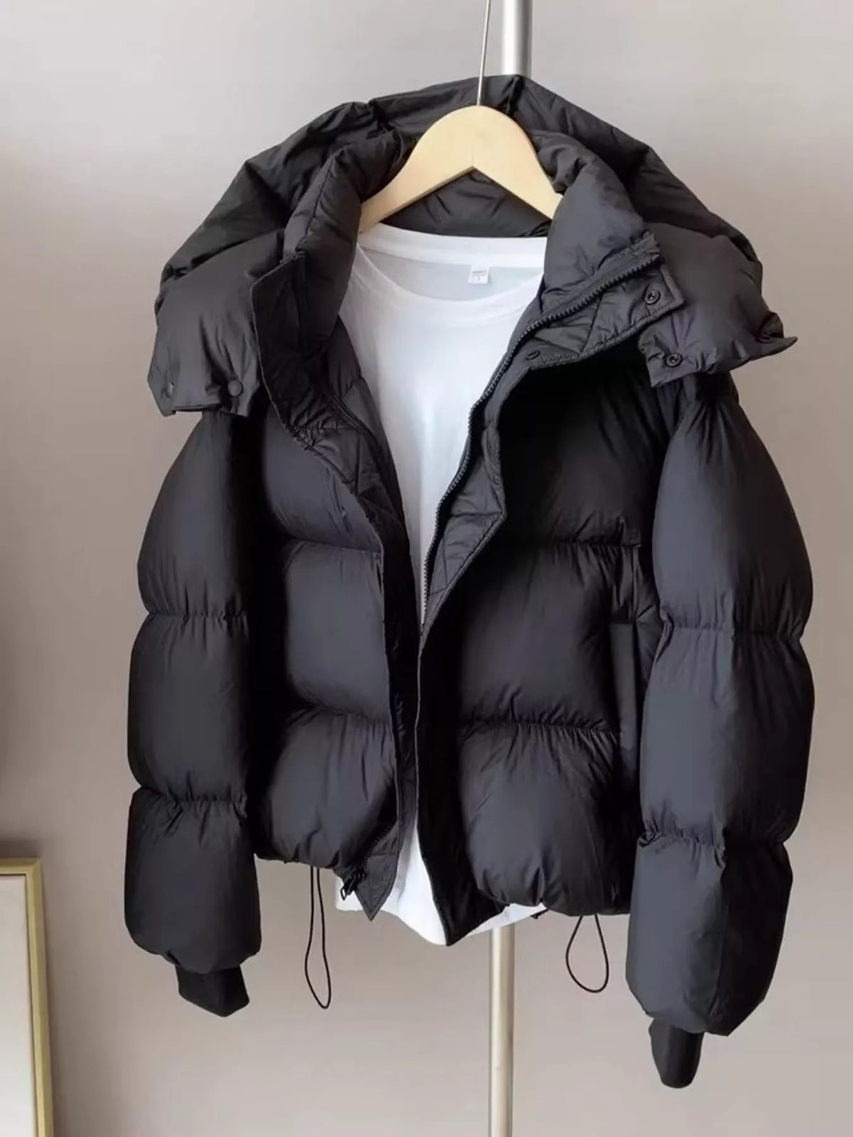 Quilted Hooded Puffer Jacket