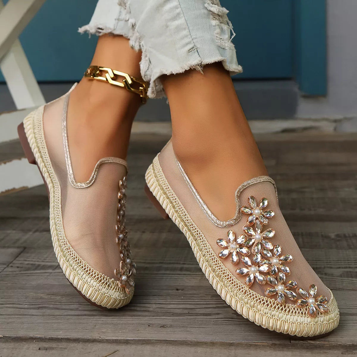 Round Toe Slip-Ons