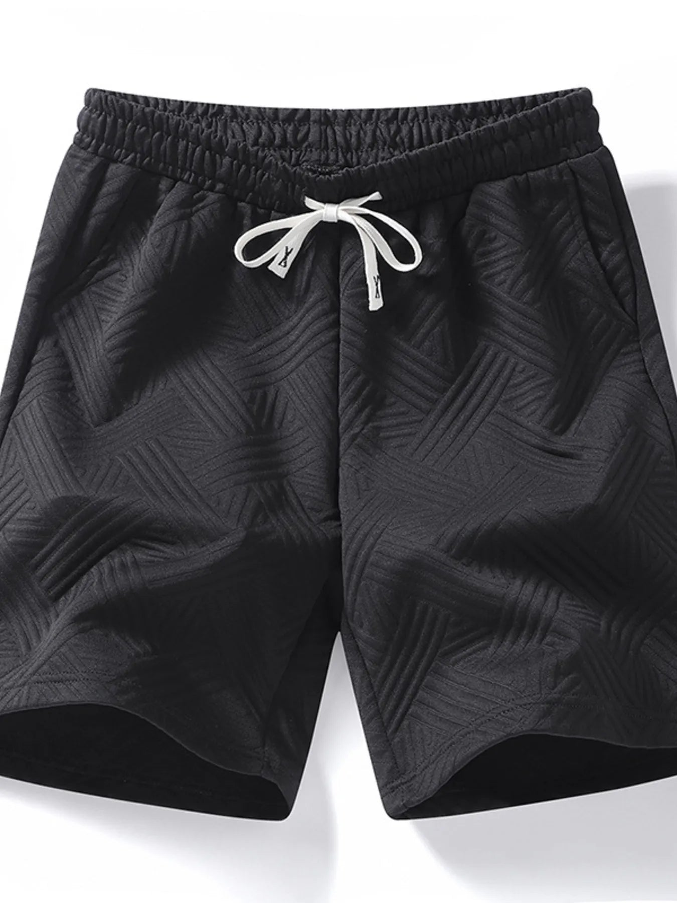 Men's Full Size Drawstring Pocketed Shorts Plus Size