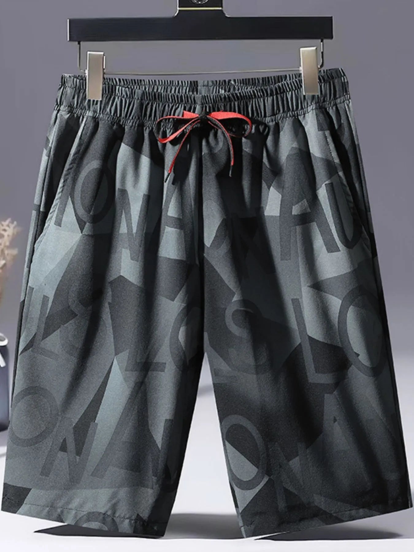Men's Drawstring Shorts with Pockets