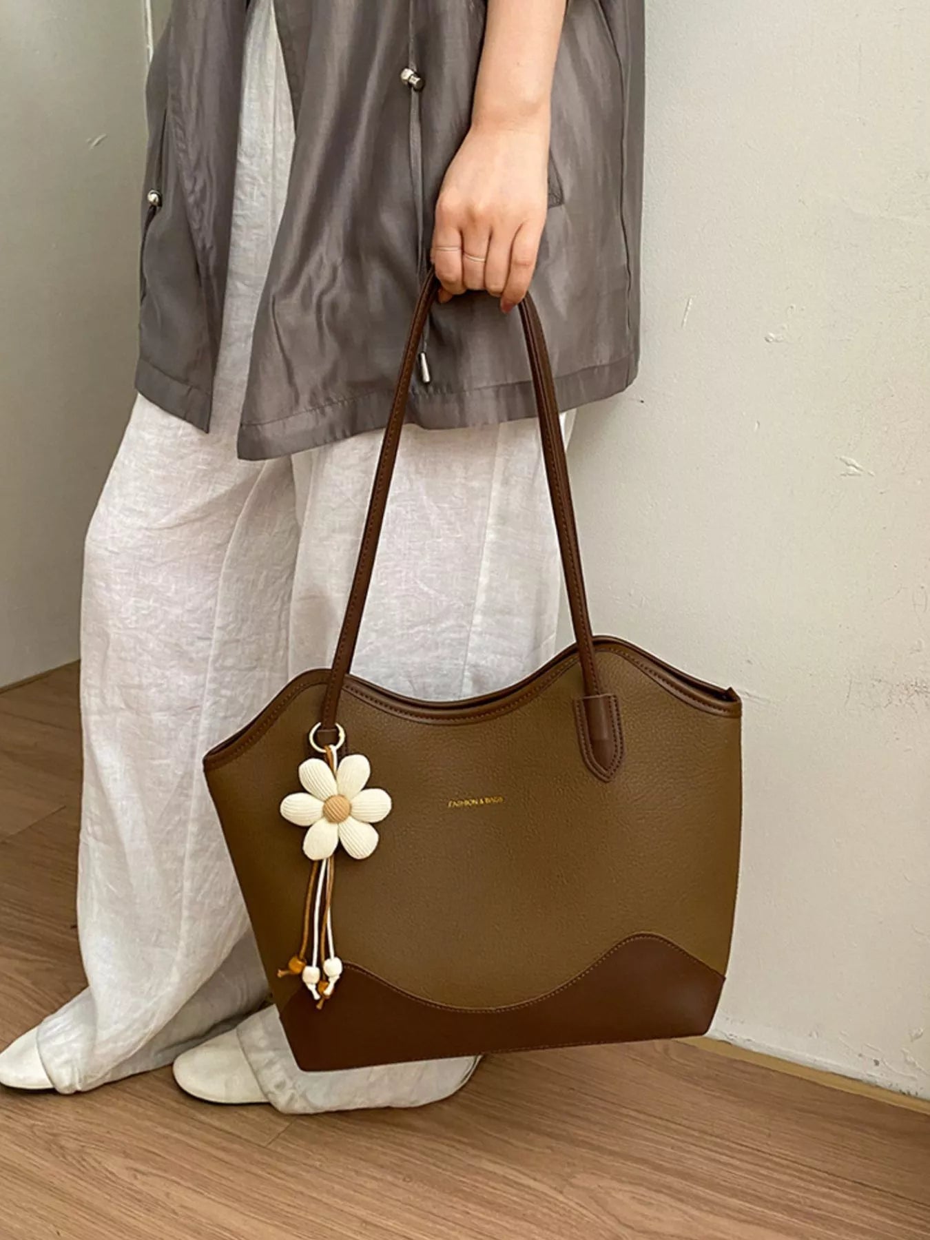 PU Leather Shoulder Bag